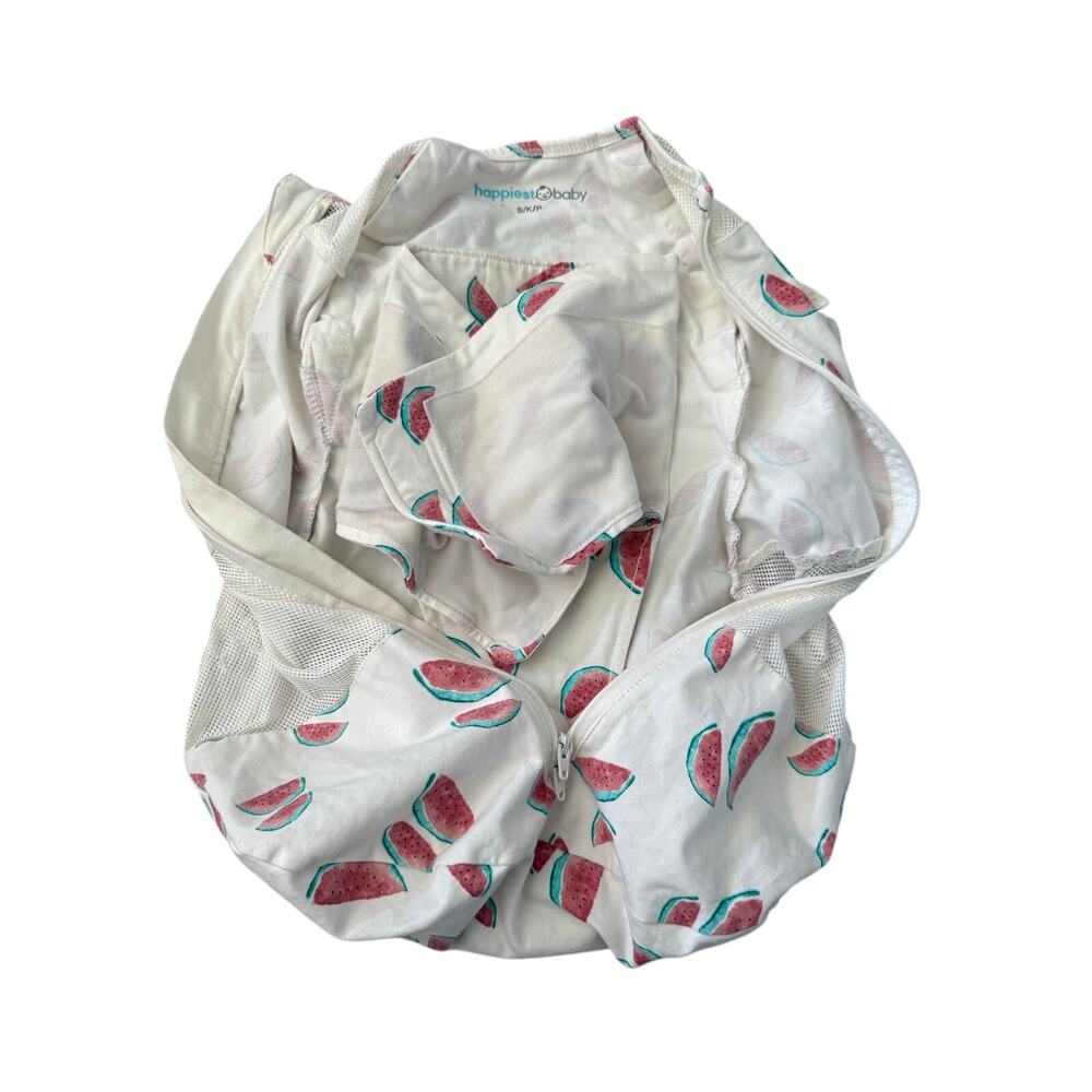 Happiest Baby Sleepea 5-Second Swaddle Sack Small Watermelon Print